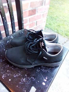 Supra Men’s Black Lace-Up Casual Sneakers
